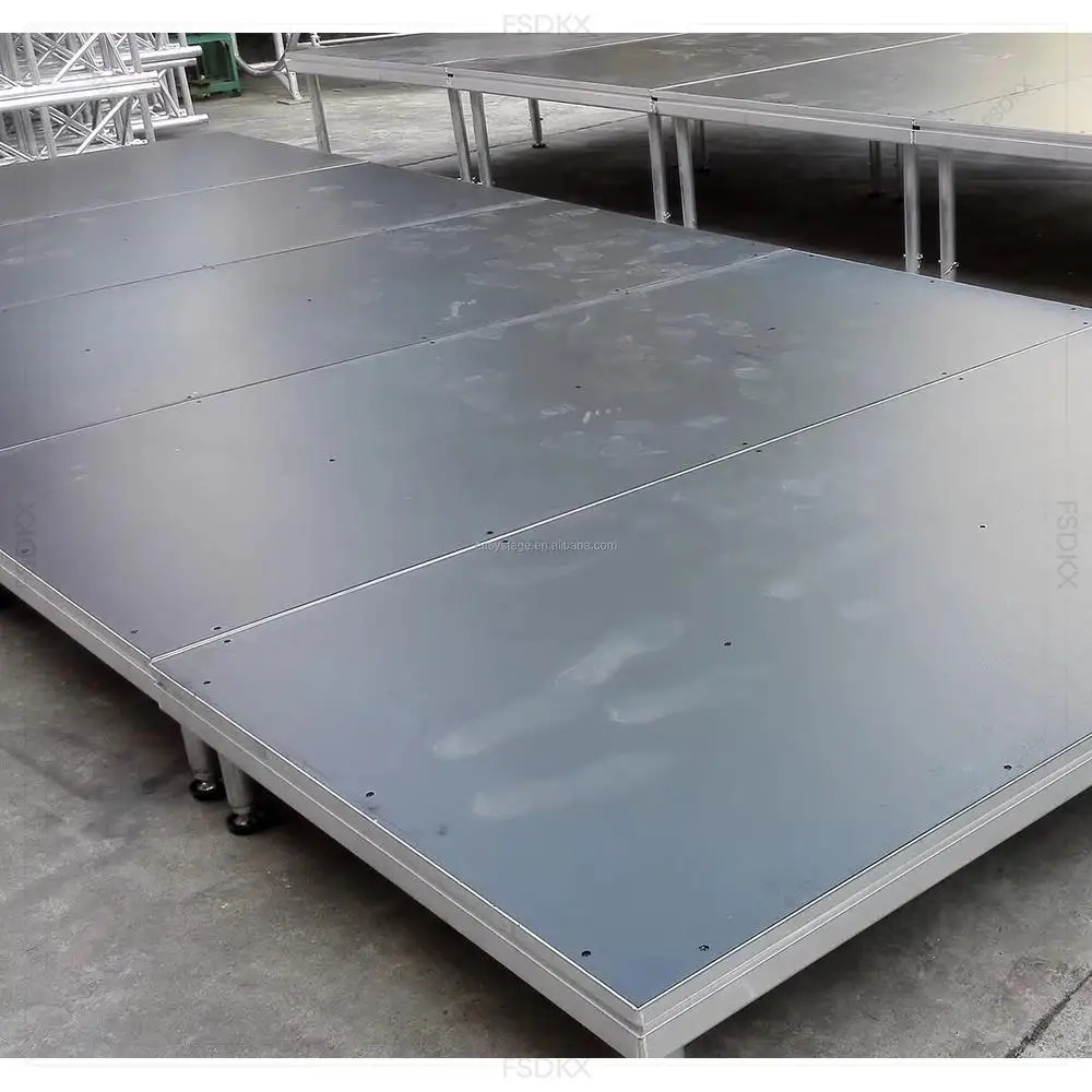 

FSDKX Podium Stage Platform Car Stage Event Performance Stage Portable Use Drum Riser for Sale