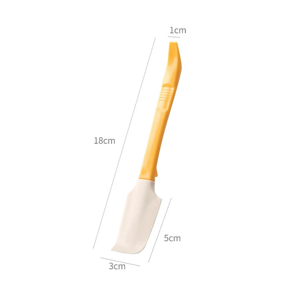 Japanese Style High Temperature Resistance Baking Tool Multi-purpose Bottle Bottom Scraper Soft Glue Spatula Kitchen Gadgets