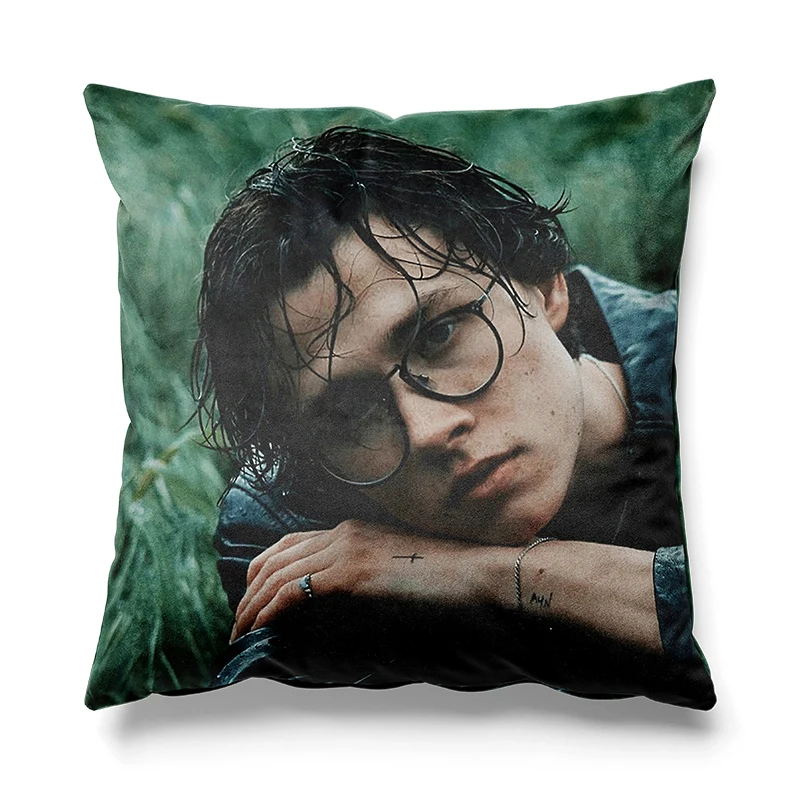 Aertemisi 18'' x 18''  David Kushner Square Throw Pillow Cushion Covers Cases Pillowcases for Sofa 45cm x 45cm