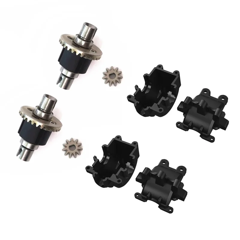 

2 Set Metal Differential and Gearbox for SG1603 SG1604 SG1605 UDIRC UD1601 UD1602 UD1603 1/16 RC Car Upgrades Parts