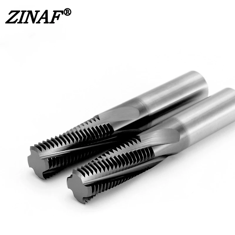 Whole tooth Thread milling cutter M3 M4 M5 M6 M8 M10 M12 M14 M16 M18 M20 CNC mills Cutter Machine Solid Carbide Thread milling