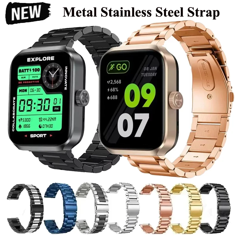 22Mm Metal Band For…