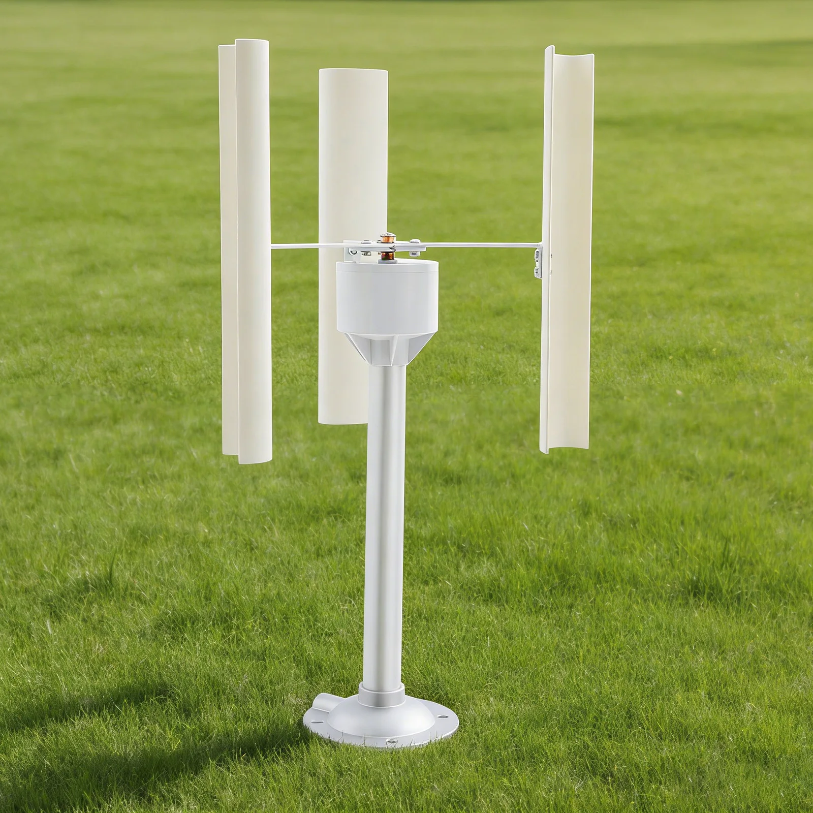 

Vertical Axis Wind Turbine Generator 1-40W, Low Noise, 3-Phase Permanent Magnet Motor, DIY Science Education Model
