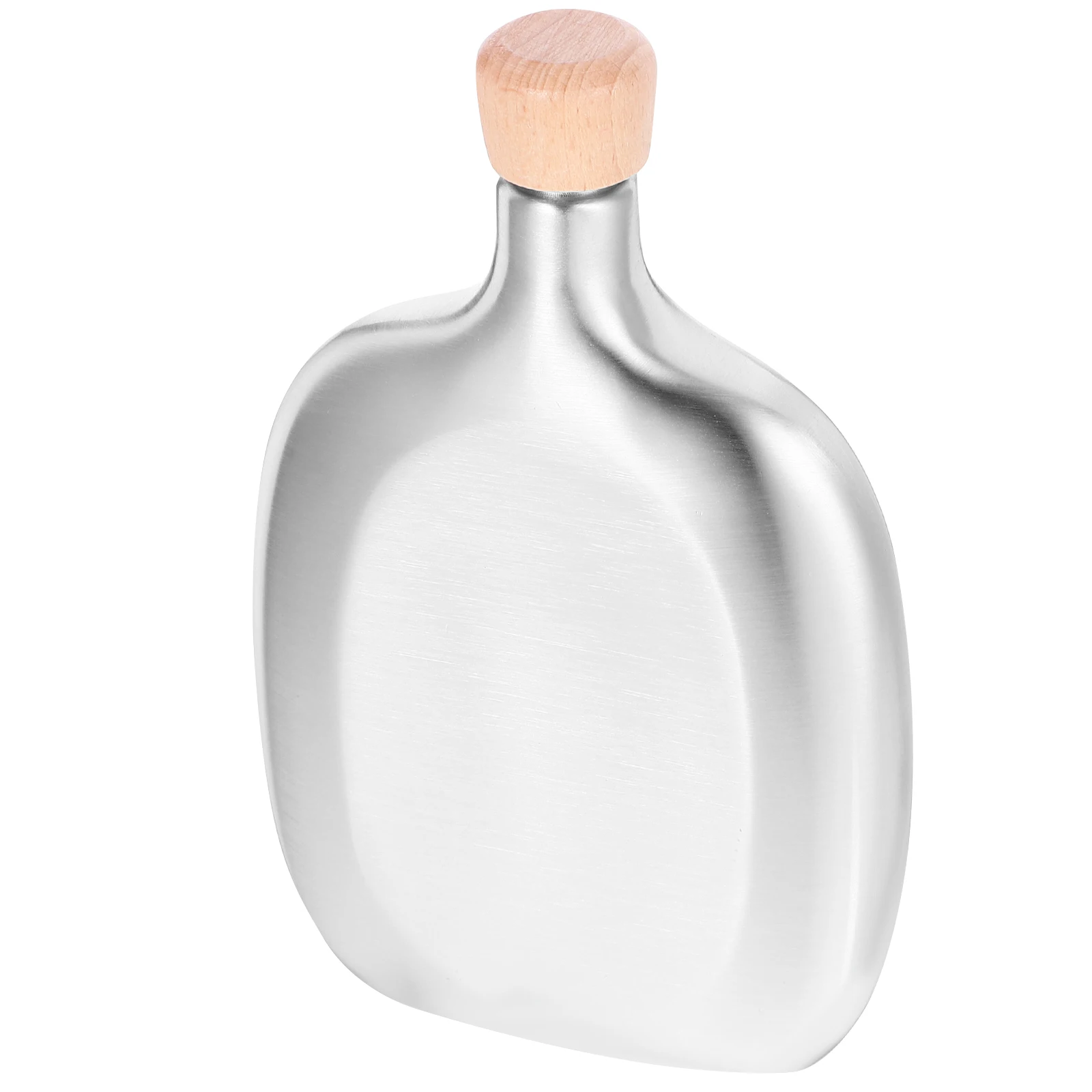 

Stainless Steel Wine Liquor For Men Rust Resistant Portable Pocket For Camping Travel Lightweight Insulated Metal Hip