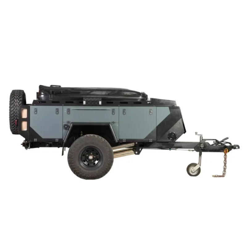 High Quality Fully Equipped Galvanized Off-road Camper Trailer With Great Camp Kitchen