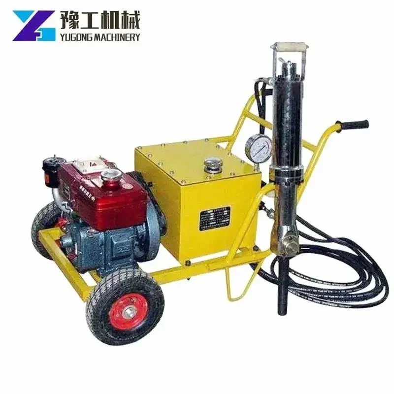 YG Electric Diesel Hydraulic Rock Splitting Machine Concrete Stone Splitting Machine