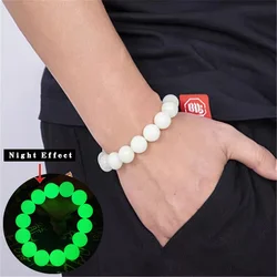 Luminous Stone Bracelet Luminous Beads Tide for Men Women Fashion Jewelry Couple Bracelets to Send Girlfriend Gift 2023 Trend