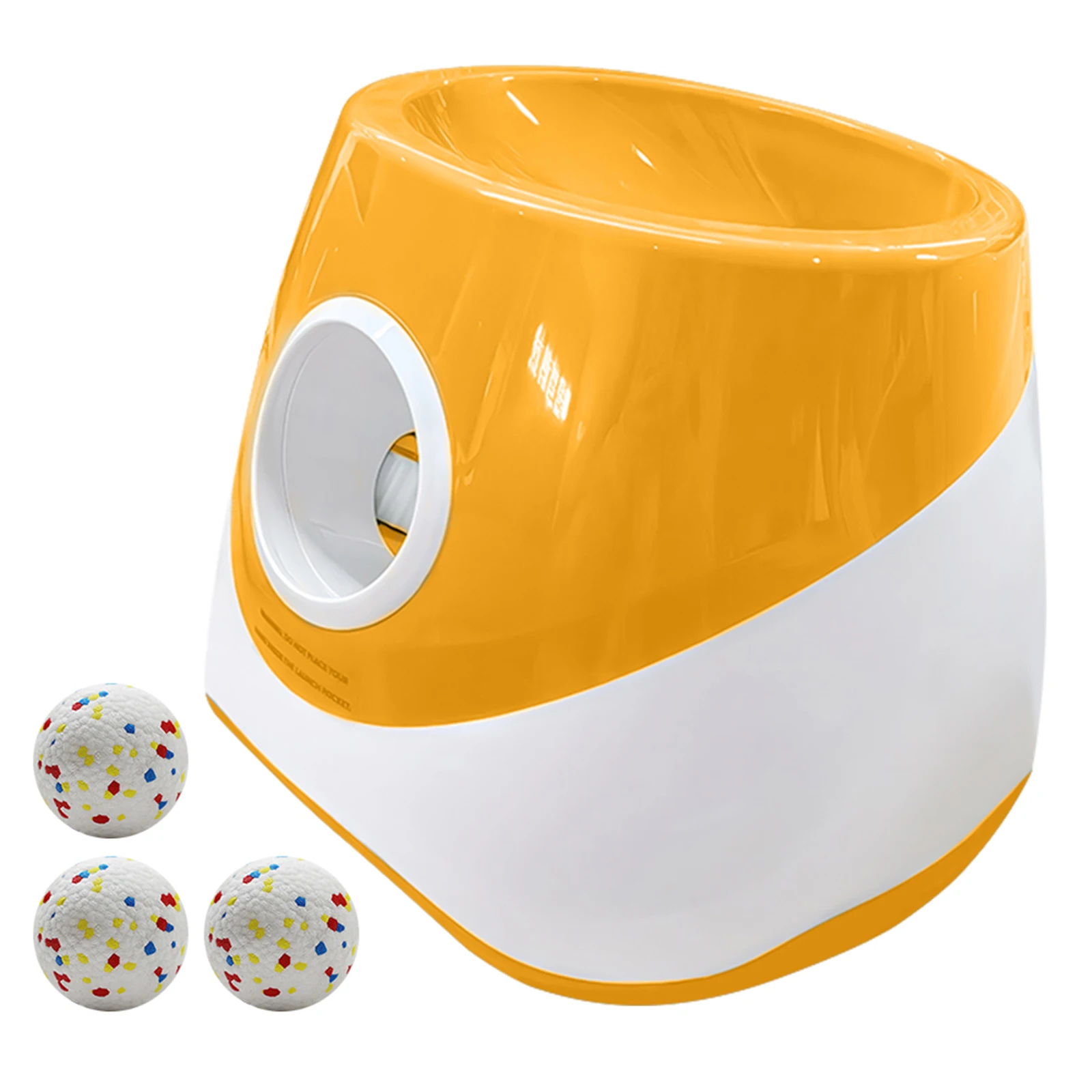 

Интерактивная автоматическая пусковая установка для мячей с 3 теннисными мячами, машина для метания мячей для собак мелких и средних пород