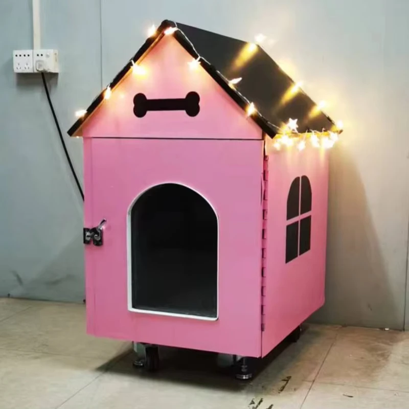 Manufacturer Modern Cabin Kennel Large Medium Size Silent Dog Toilet Furniture Pet Wholesale