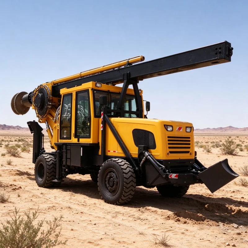 Advanced Oil and Gas Equipment Robust Rotary Table Drilling Rig with Motor for Challenging Terrains