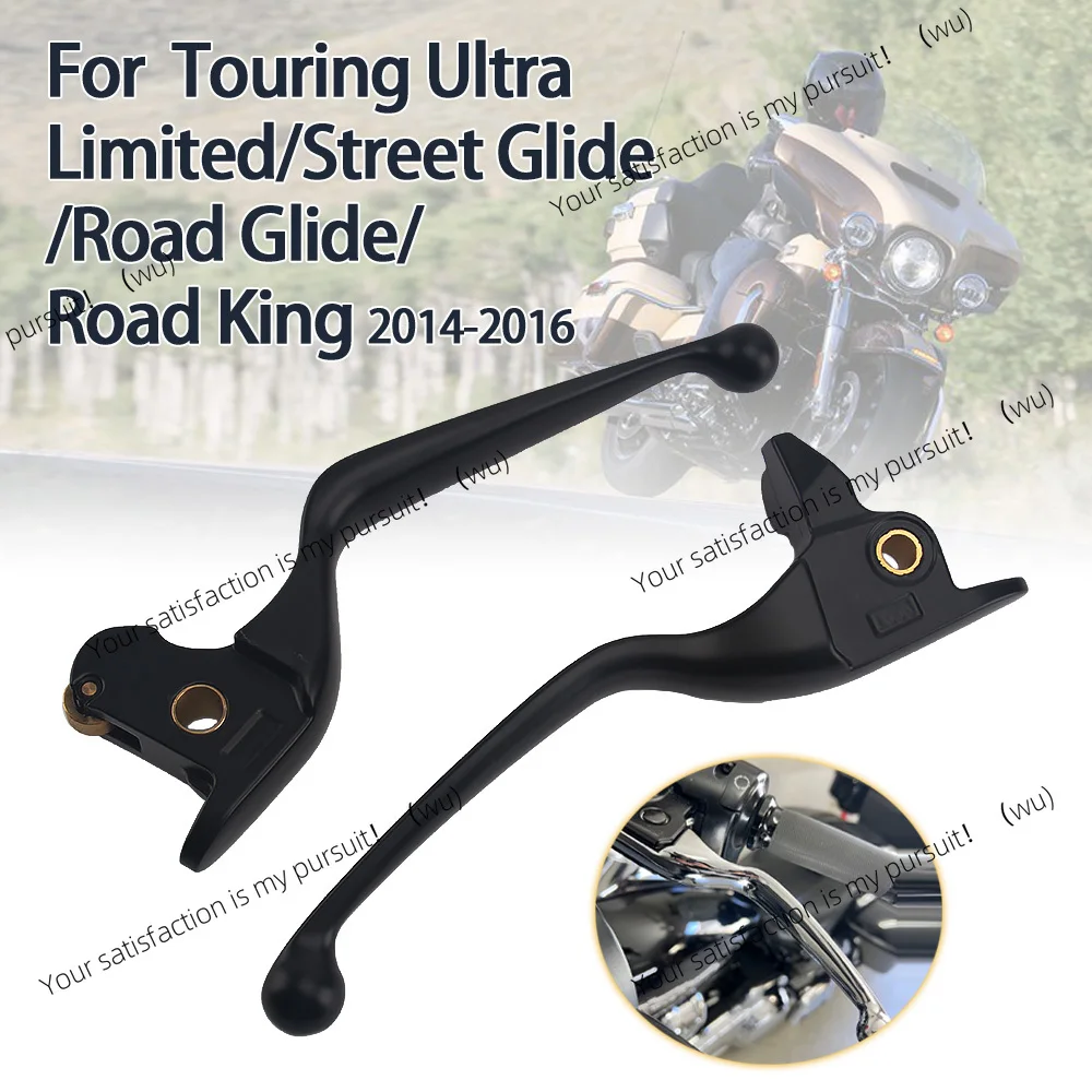 Motorcycle Brake Clutch Levers Accessory For Touring Electra Glide Road Glide Street Glide CVO 2014-2016 Road King FLHRSE6 2014