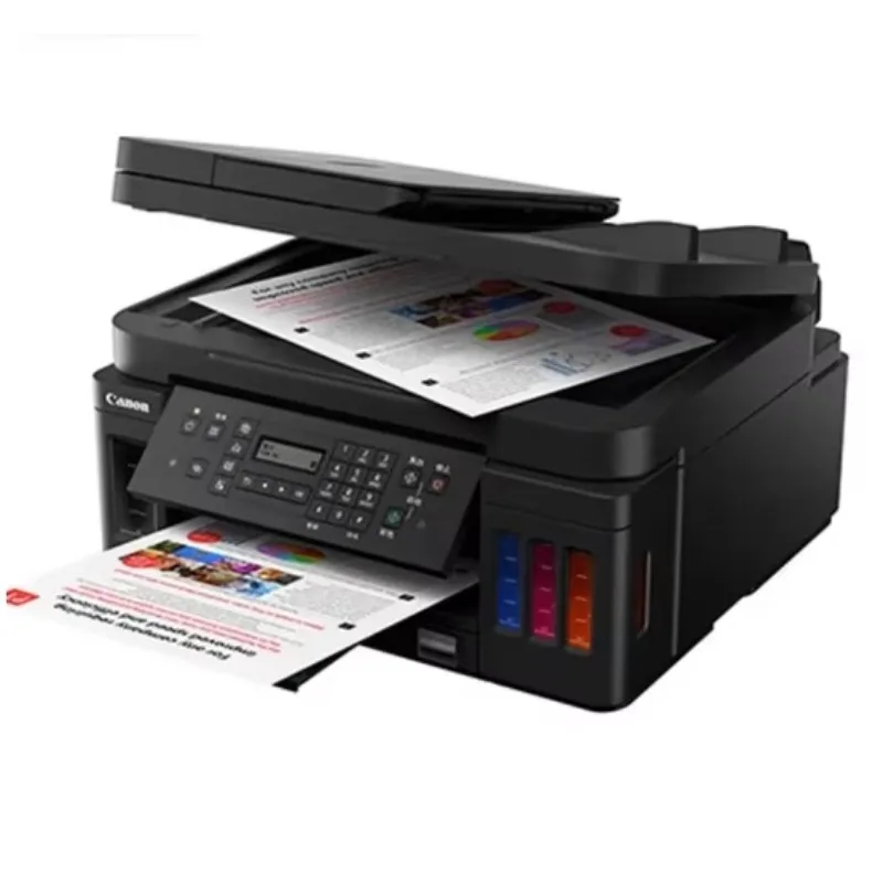 

2025 hot sale G7080 Commercial Multifunctional Fax Machine Wireless Inkable Photo Printer WiFi USB Interface Stock Available Hom