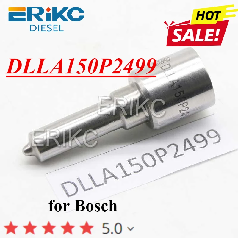 ERIKC DLLA150P2499 Diesel Injector Nozzle 0433172499 Black Needle Nozzle DLLA 150 P 2499 for Inyector 0445110715