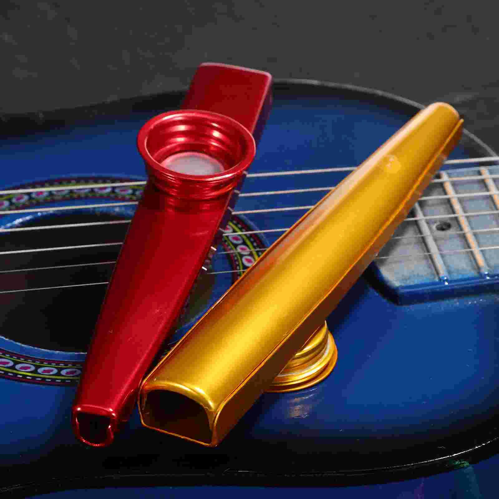 12 Pcs Metal Kazoo For Kids Performance Kazoos Adults Trumpet Musical Instruments Alloy Small Beginner