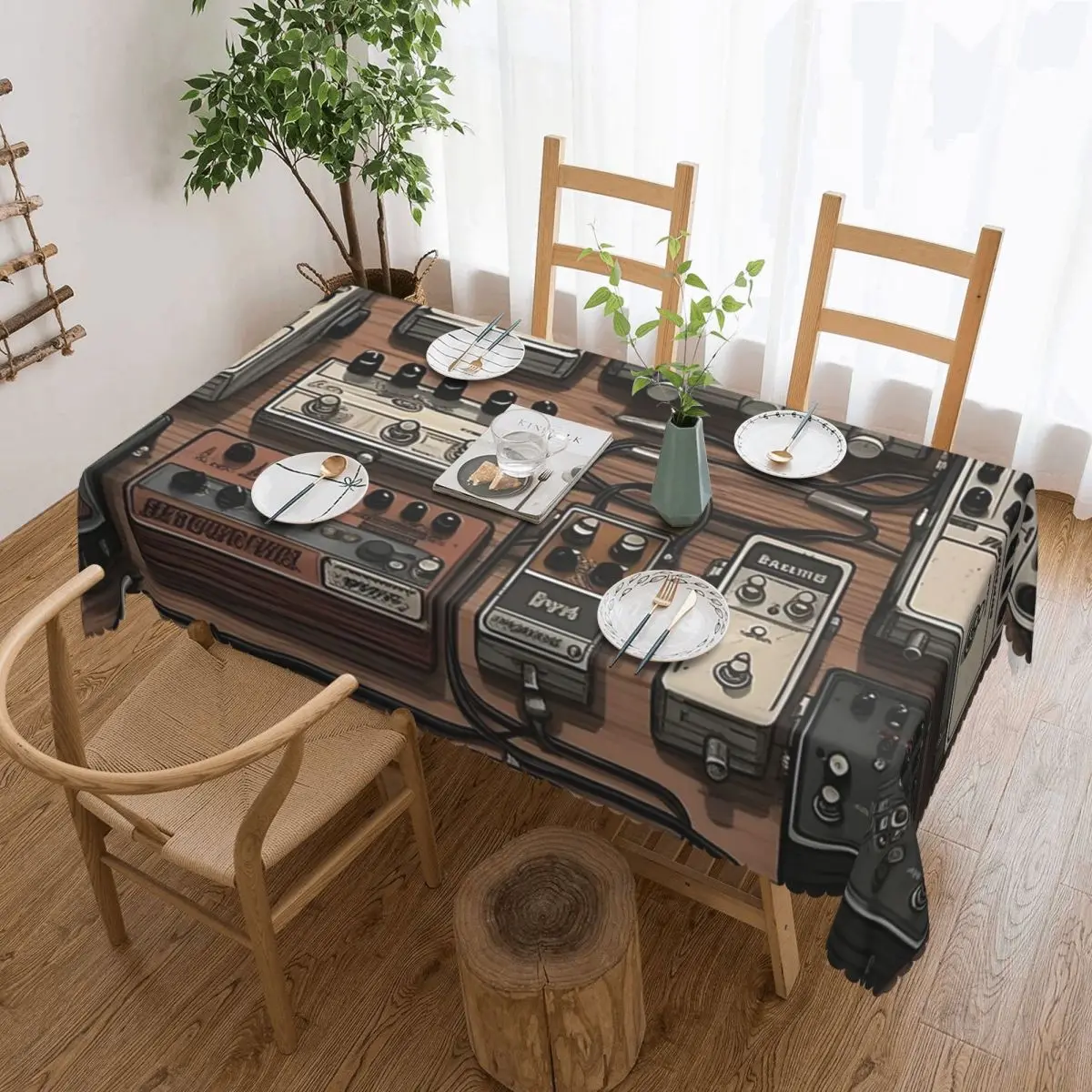 

Guitar Player Pedalboard Tablecloth 54x72in soft Home Decor Indoor/Outdoor
