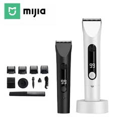 New Mijia Professional Clipper Hair 3 -Gear Adjustment IPX7 Waterproof Hair Trimmer Machine With Charging Base