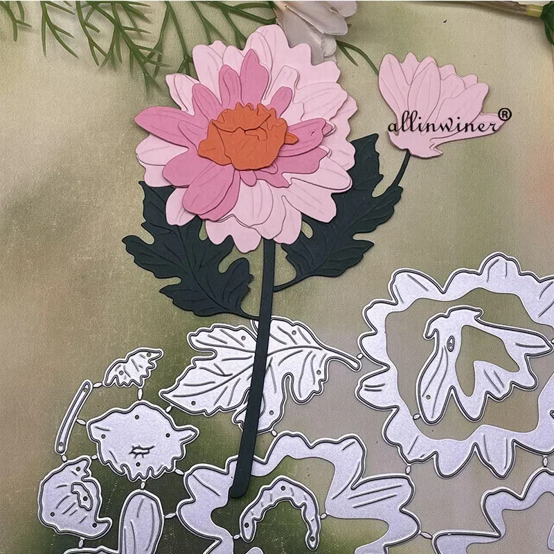 

Flower decoration Metal Cutting Dies Stencils Die Cut for DIY Scrapbooking Album Paper Card Embossing