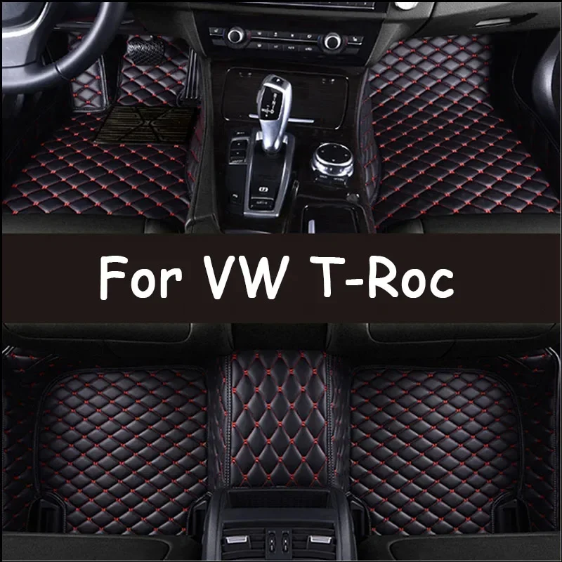 

Car Floor Mats For VW Volkswagen T-Roc A11 AC7 2018 2019 2020 Waterproof Tapete Automotivo Para Carro Car Mats Car Accessories 0