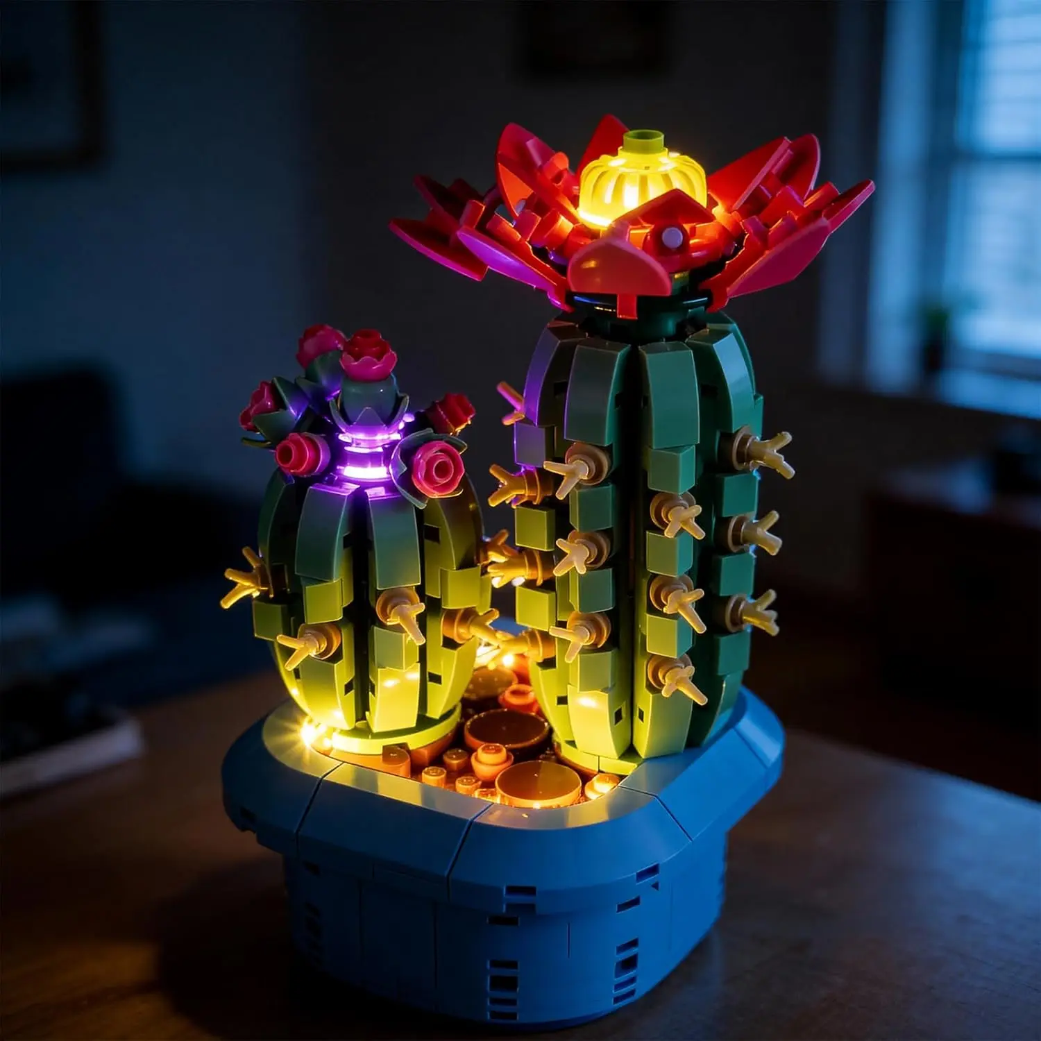 

Светодиодный светильник HPROSPER 5V (без модели) для коллекции Botanical Collection Flowering Cactus 11509, декоративные светильники с батарейным отсеком