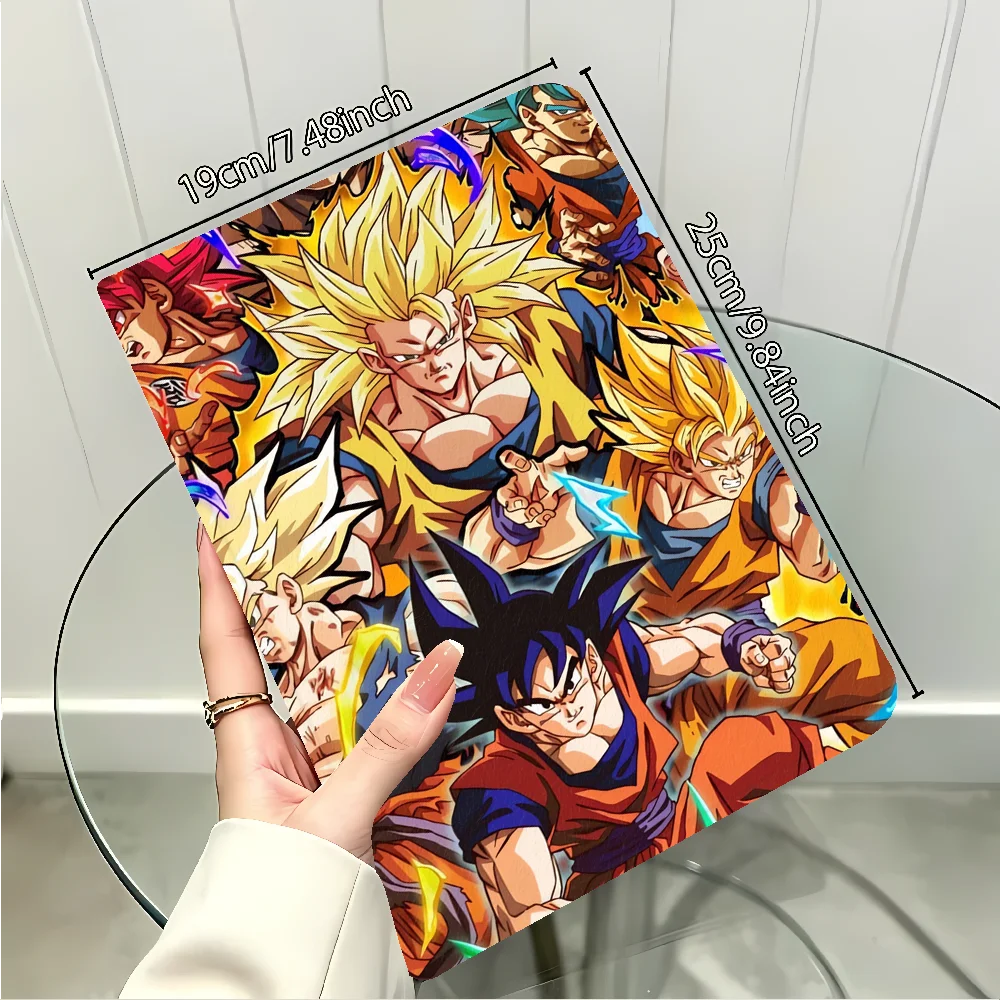 Dragon Anime Cool Gokus With Pencil Holder Case for Samsung Galaxy Tab S9+ S10 Lite A7 Lite S10FE A8 S11 A9Plus A11 S7 S8+ S10