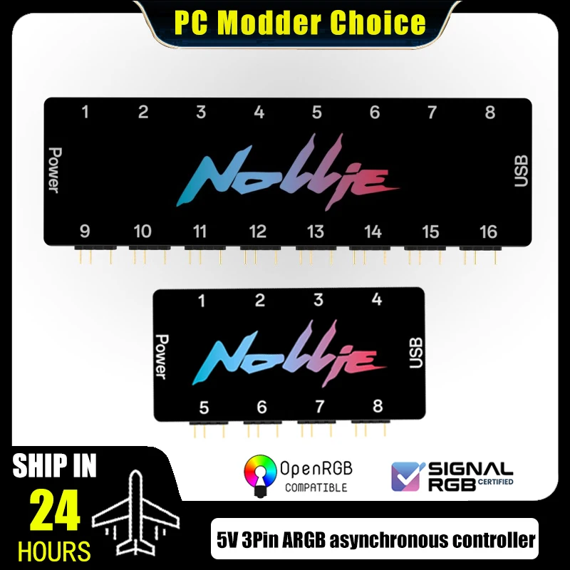 �y�Z�[�����zNollie 5V ARGB �񓯊��R���g���[���[ ���C�g�X�g���b�v�n�u �T�|�[�g SignalRGB OpenRGB �\�t�g�E�F�A�A�R���s���[�^�[�P�[�X RGB �V�X�e���Ǘ�