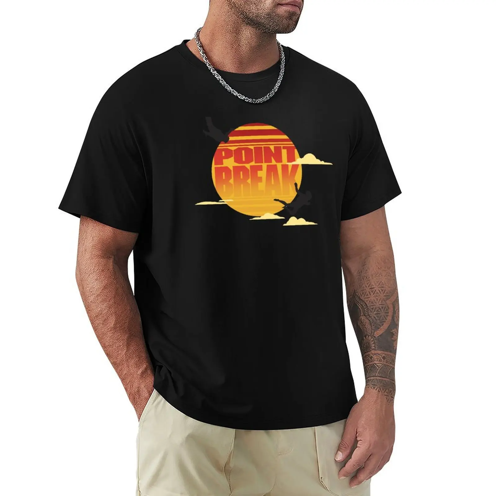Point Break Pure Adrenaline T-Shirt Basic Casual Wear Short Sleeve Top