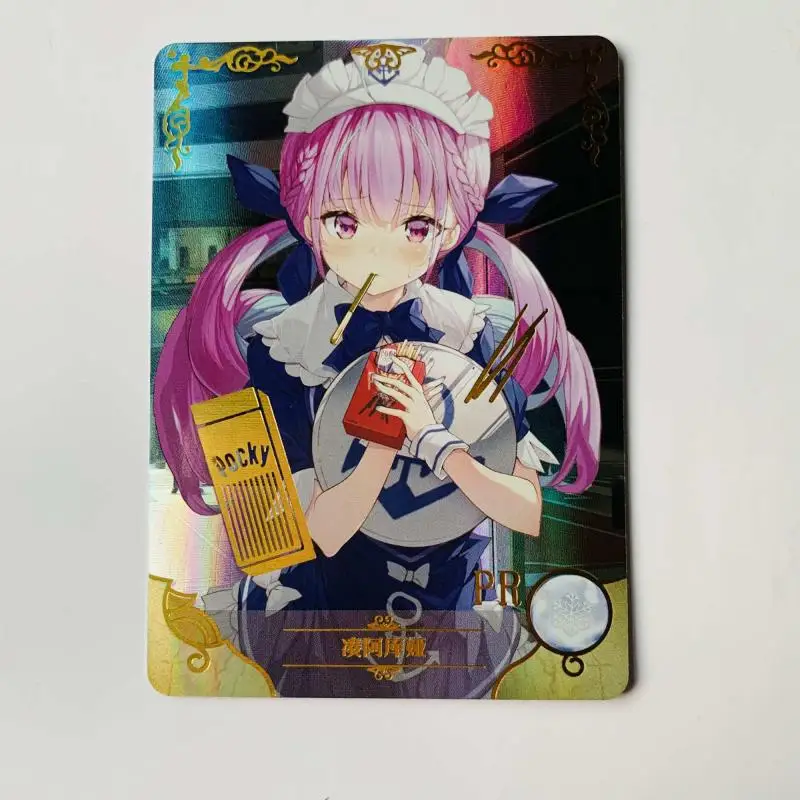 Rare genuine Goddess Story PR card Hayasaka Ai Bronzing collection cartoon Anime characters Game cards Christmas Birthday gifts