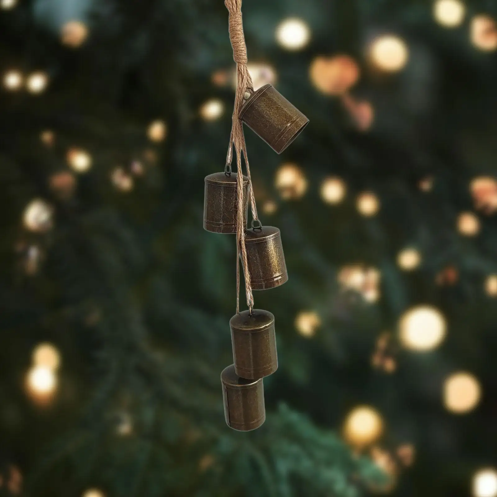 Garden Hanging Wind Chimes Hanging Wind Bell Decoration Retro Christmas Decoration Bell for Patio Yard Farmhouse