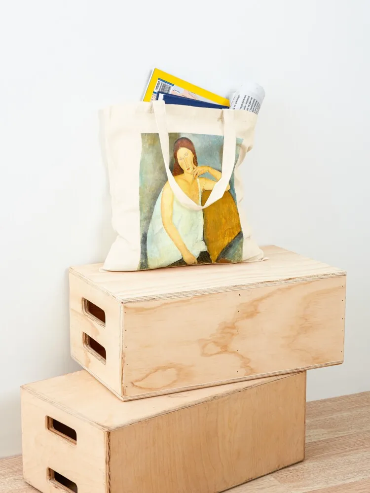 Jeanne Hébuterne، Modigliani Tote Bag حقيبة لطيفة حقيبة حمل حقيبة يد نسائية للمتسوقين الجامعيين