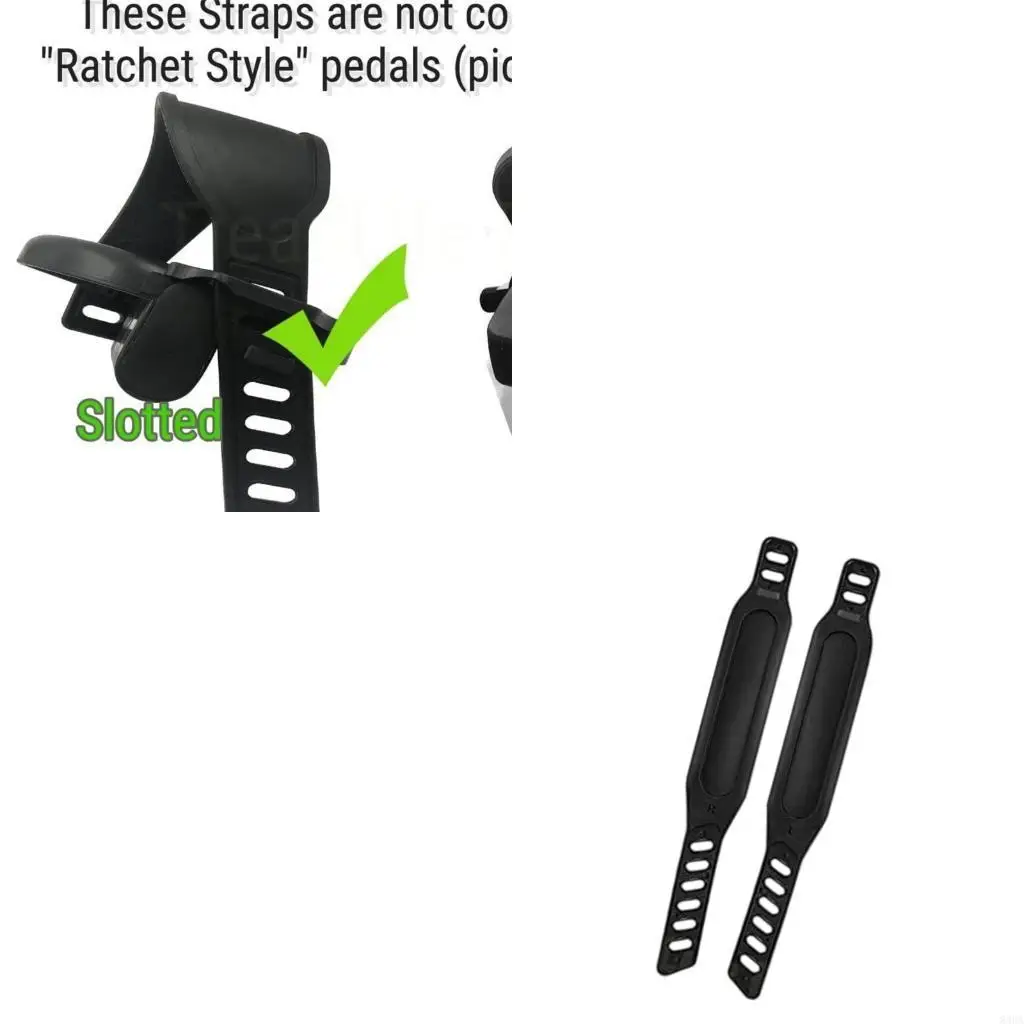 

Quick Install Fitness Bike Pedal Strap Foot Band Universal Exercise Bike Foot Strap Bike Pedal Replacement Strap