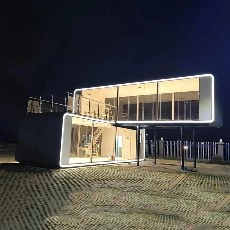 Outdoor Living Working Office Pod Apple Cabin Customized Modular Design Prefabricated Prefab House Luxury Modern Style Container