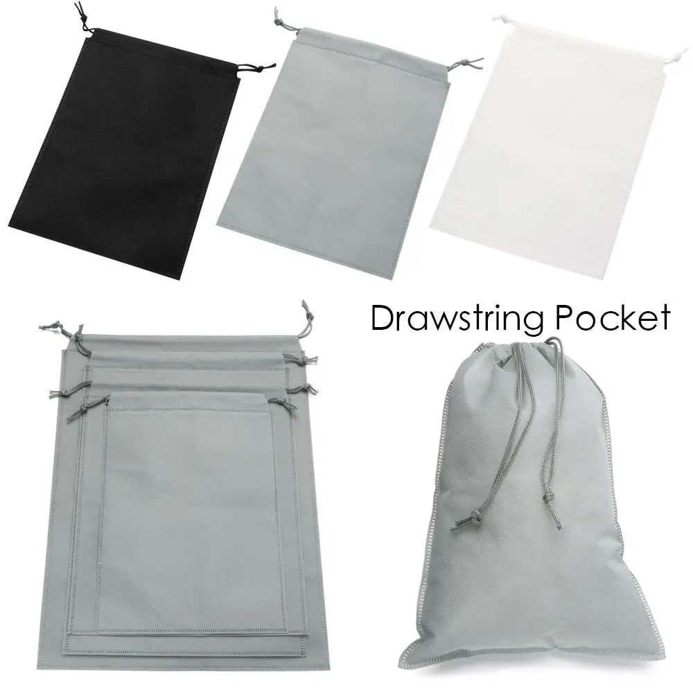 

Drawstring Pocket Travel Pocket Dust-proof Shoes Storage Storage Bag Drawstring Bags Non-woven