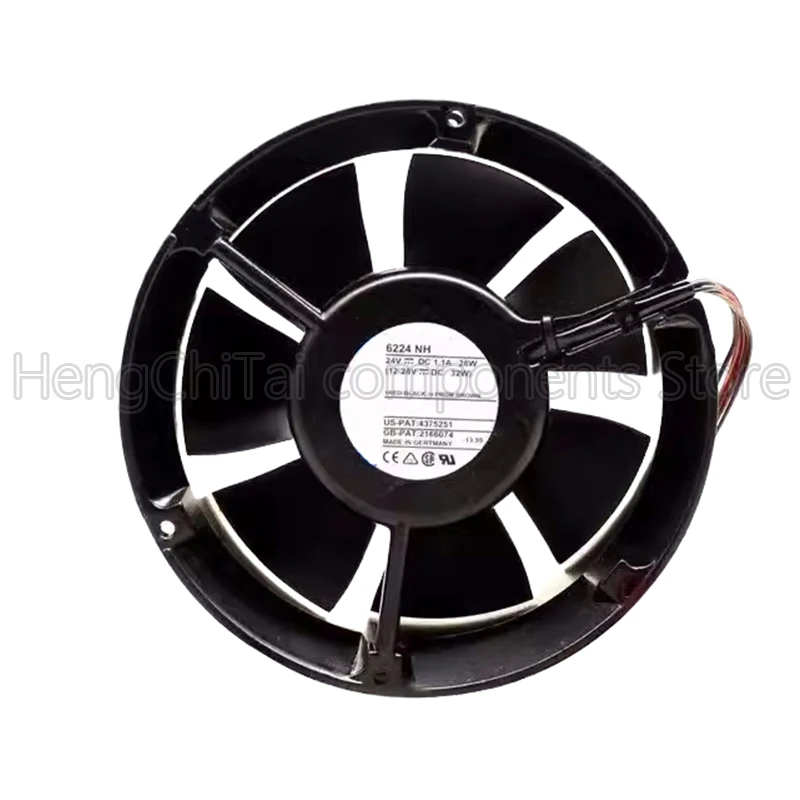 Original 100% Working 6224N 6224NH 6224NHA 6224N/12 6224N/17HT 6224NHR  cooling fan