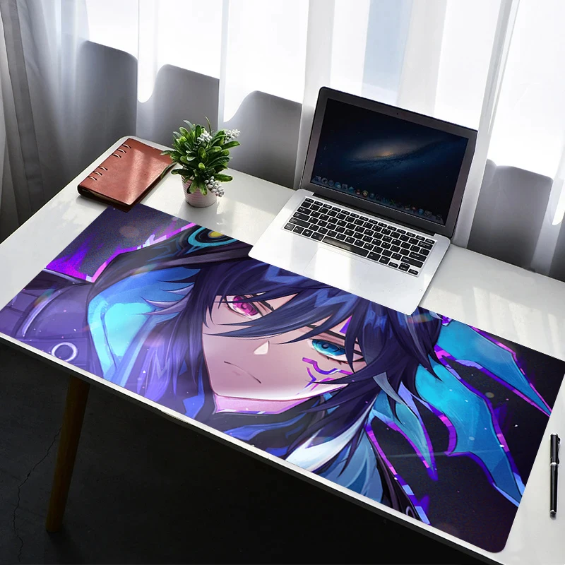 

Mouse Pad Laptop Rubber Extended Desktop Mat Computer Gamer G-genshin Impact Ororon Mousepad PC Gaming Accessories Keyboard Pad
