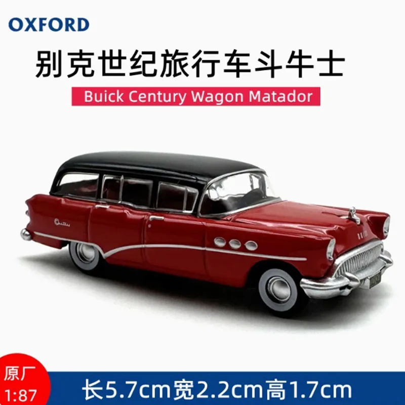 OXFORD 1:87 Retro Buick Century Wagon Matador/Ford Country Limousine 1964 Legierung Automodell Sammlung Display Ornament Spielzeug Geschenk