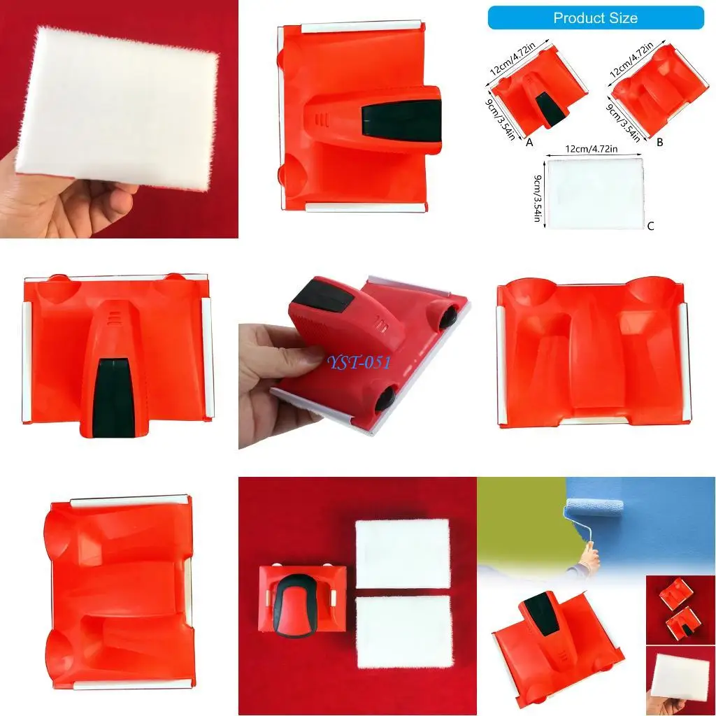 Herramienta cepillo para bordes precisión E15A con ergonómico para líneas pintura suaves en muebles y molduras