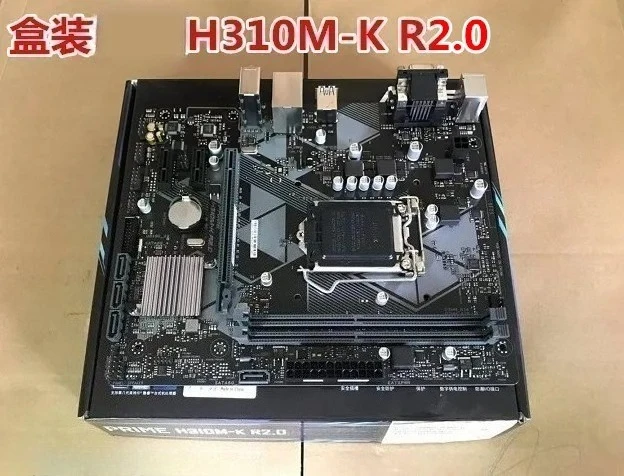 

NEW BOX FOR Asus H310M-K R2.0 H310M-F R2.0 Support Six Seven 8th Generation 9