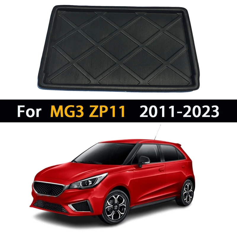 

Car Rear Trunk Mat For MG3 MG 3 MK2 ZP11 Accessorie 2020 2011-2023 Auto Waterproof Boot Luggage Tray Floor Liner Pad Cargo Cover