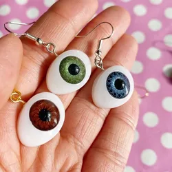 doll eyes earrings eyeball statement gothic Awful fashion earrings 2022 trending