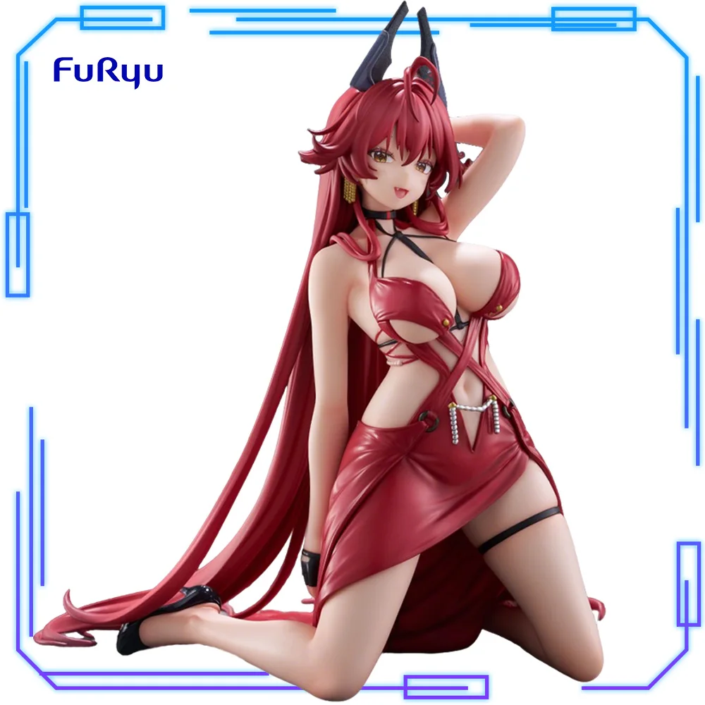 

In Stock FuRyu Original Genuine Anime Game Goddess of Victory: Nikke Red Hood Nonsense Red 12cm Noodle Stopper Model Toy Figures