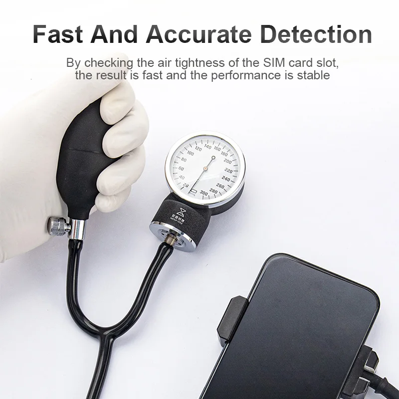 QIANLI MEGA-IDEA Air Leak Tester for Mobile Phone Repair High Precision Easy Operation Tightness Fast Detection Tool