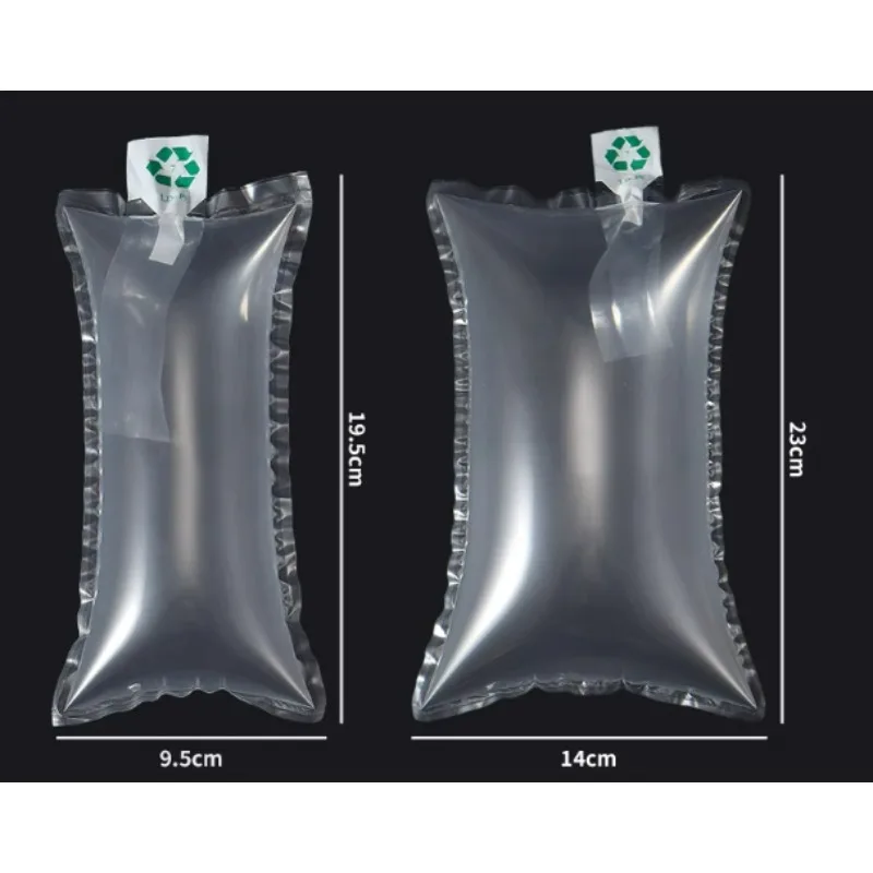 100pcs/lot Clear Plastic Shipping Protective Pump Inflatable Air Cushion Bag Buffer Packing Bags For Shockproof Transportation