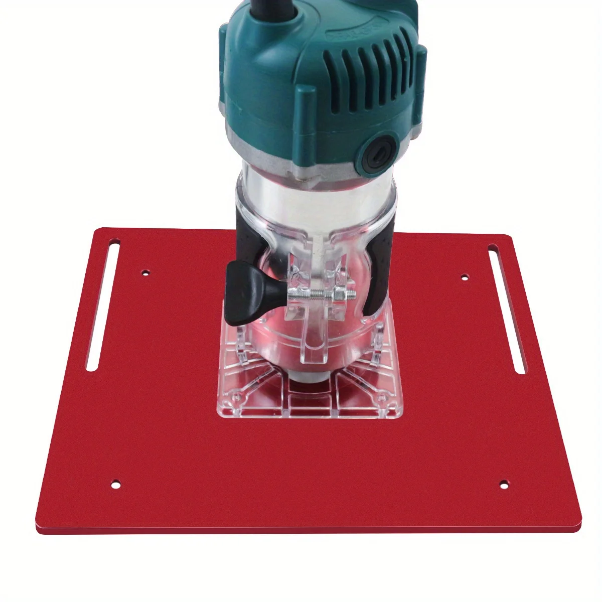 الألومنيوم راوتر الجدول إدراج لوحة النجارة المتقلب الكهربائية الخشب طحن الوجه لوحة مع مقياس ميتري DIY بها بنفسك مقاعد البدلاء #4