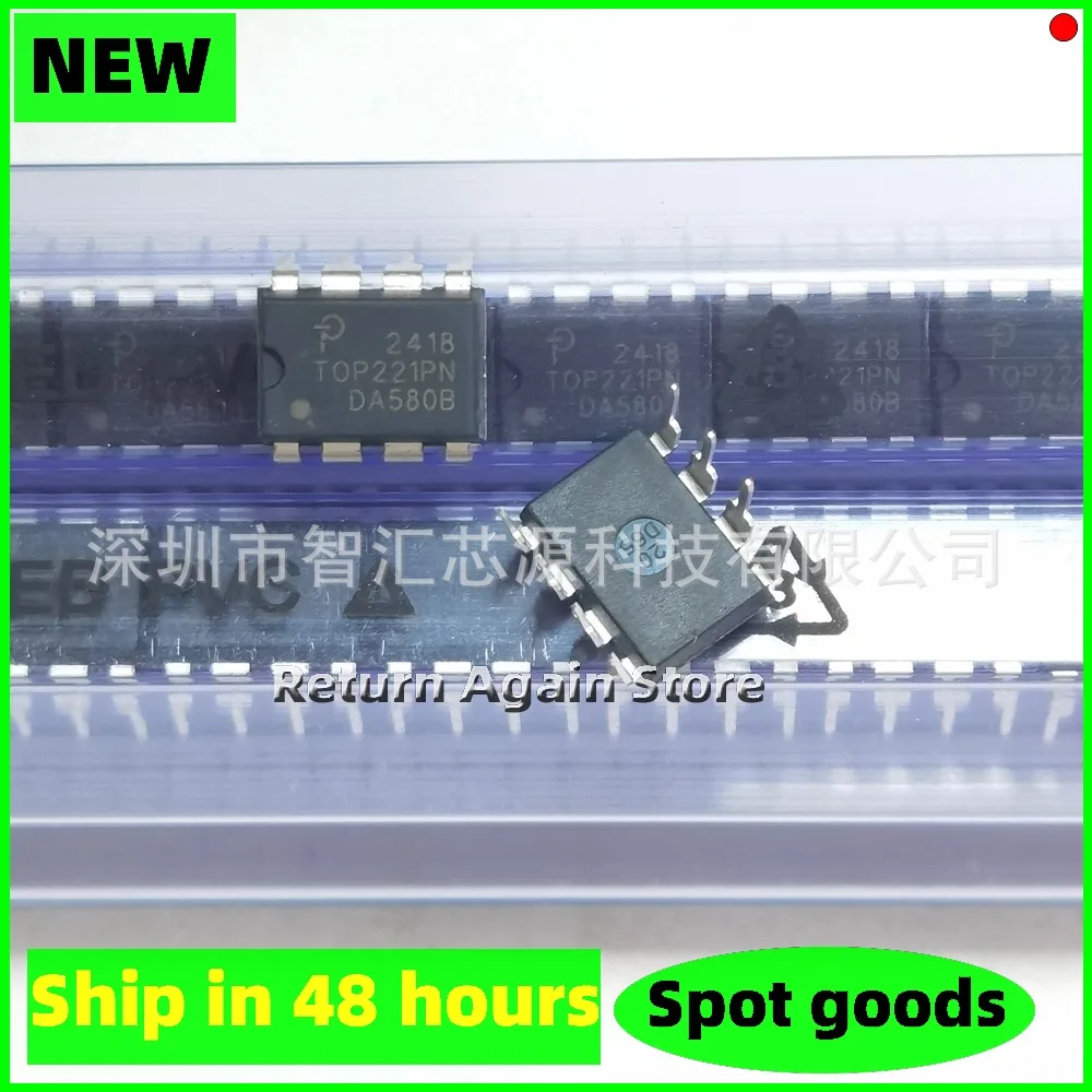 10PCS/LOT NEW ORIGINAL TOP221PN DIP-8