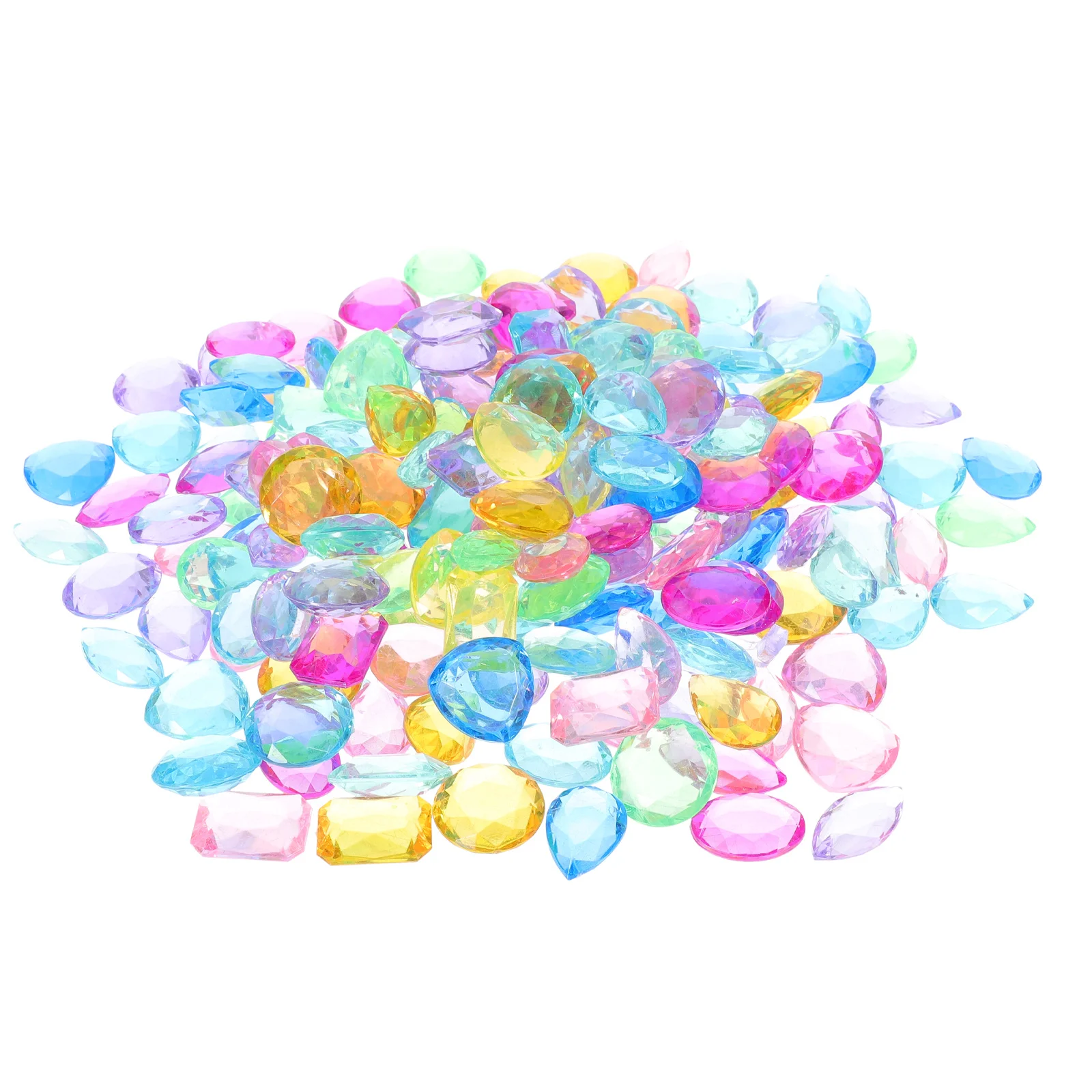 

Simulated Gemstone Set 1 Bag Realistic Resin Gems for Wedding Vase Decor DIY Crafts Floating Filler Ornament Bright Shiny