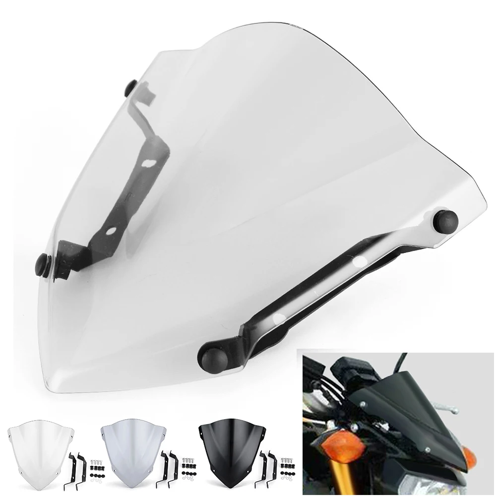 

Ветровое стекло, дефлектор воздуха на лобовое стекло для Yamaha MT09 FZ09 MT-09 MT 09 FZ-09 FZ 09 2014 2015