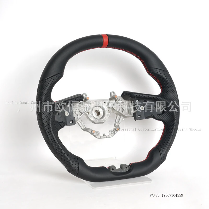 Cross-border bestseller: Full leather car steering wheel modification and upgrade parts for Nissan-GTR-17-21 models