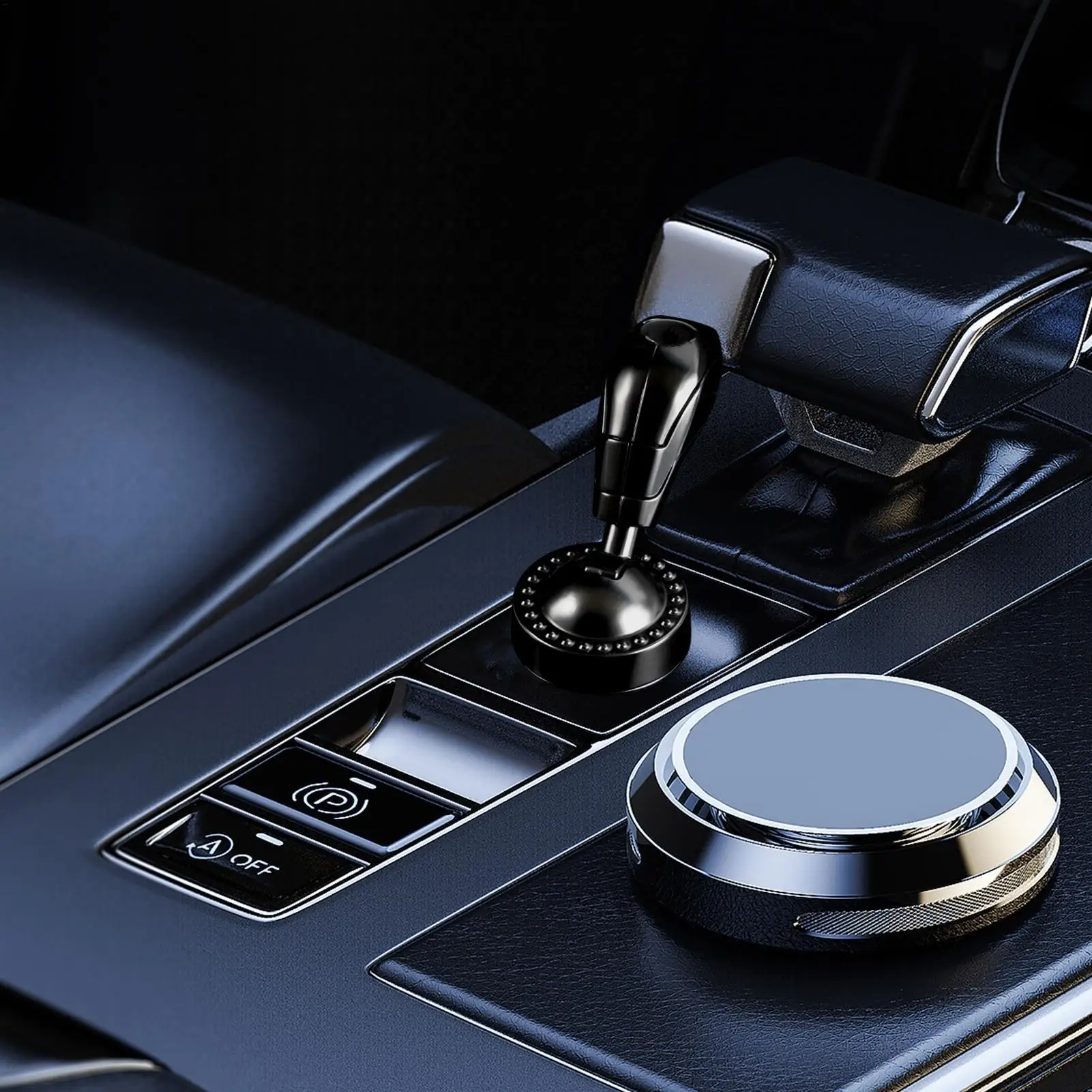 Car One Click Start Button Lever Automotive Push Button Joystick Engine Decorative Start Stop Lever Cool Car Interior Decoration