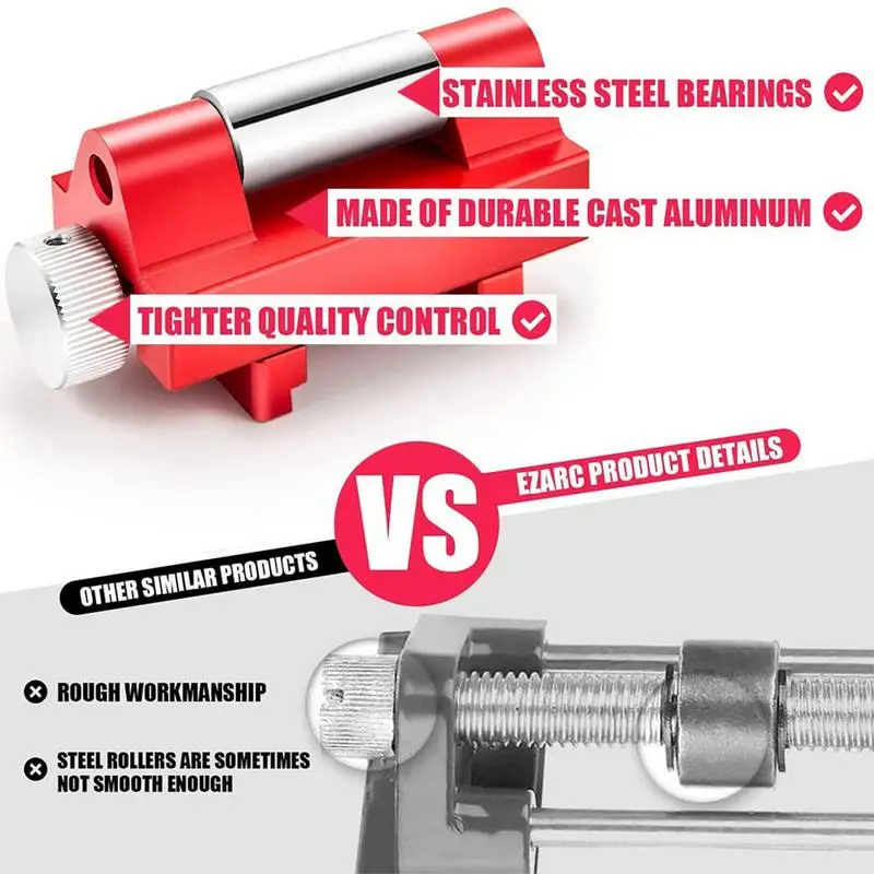 إزميل شحذ دليل شحذ نظام زاوية قابل للتعديل أداة دقيقة مقاومة للصدأ لمحور مقص 0.2-2.55 بوصة