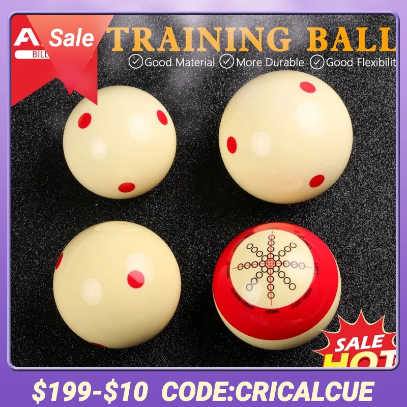 

Standard Training Cue Ball, Billiard Snoonker Black8, Carom Resin Material,Impact Resistance, Double-sided Design, Ball Practice